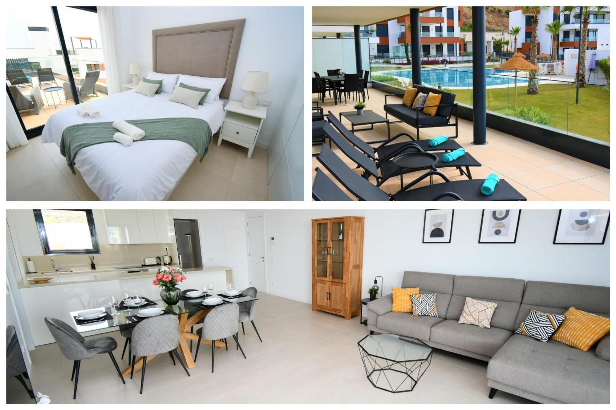 Apartamento Casa Kerr - Luxury Apt - Sleeps 9 - Los Boliches *